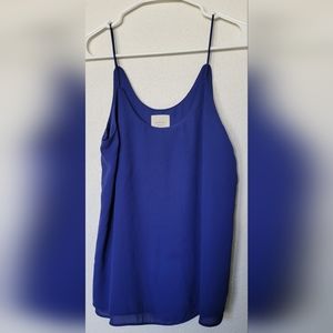 HARPER HERITAGE blue tank top size small
